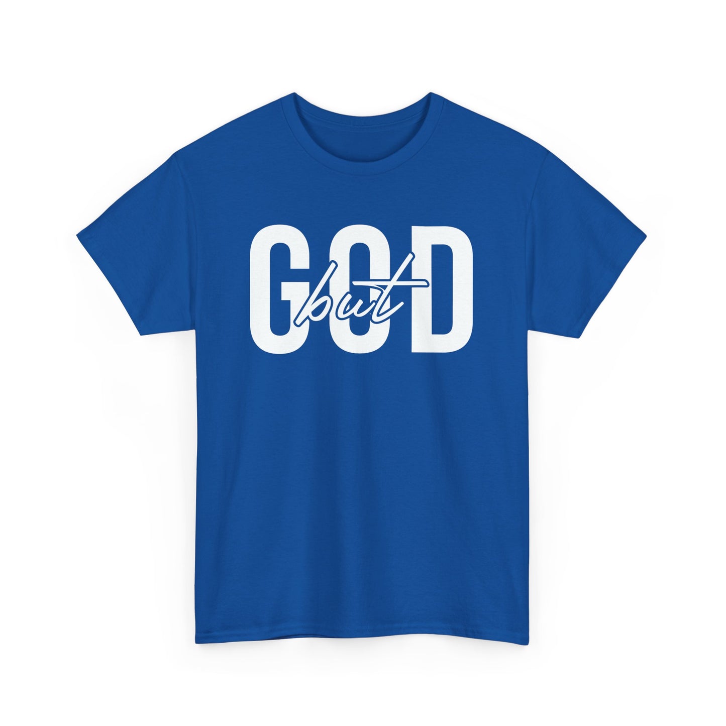 god but tee – inspirational christian unisex cotton shirt