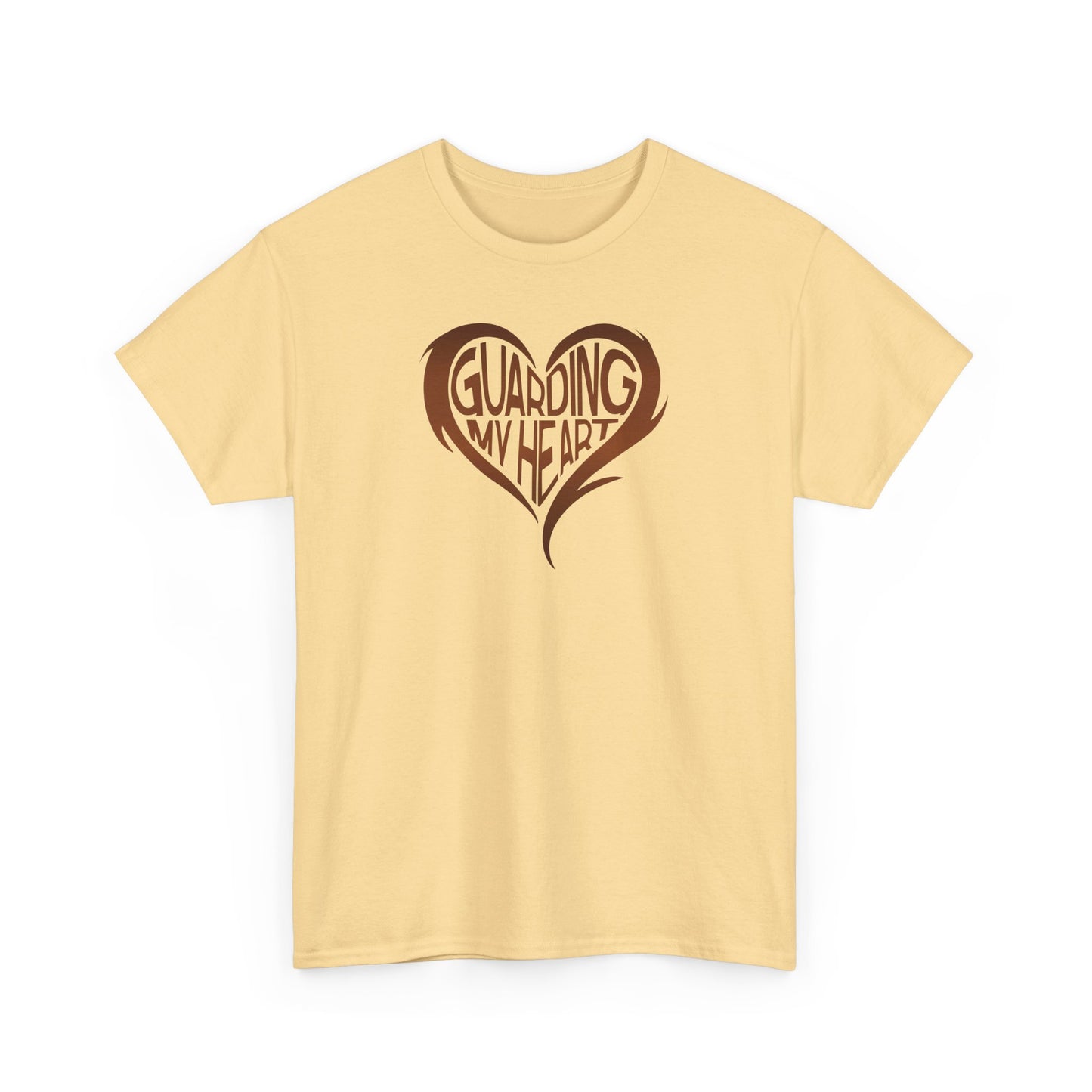 guarding my heart tee – faith-based unisex cotton t-shirt