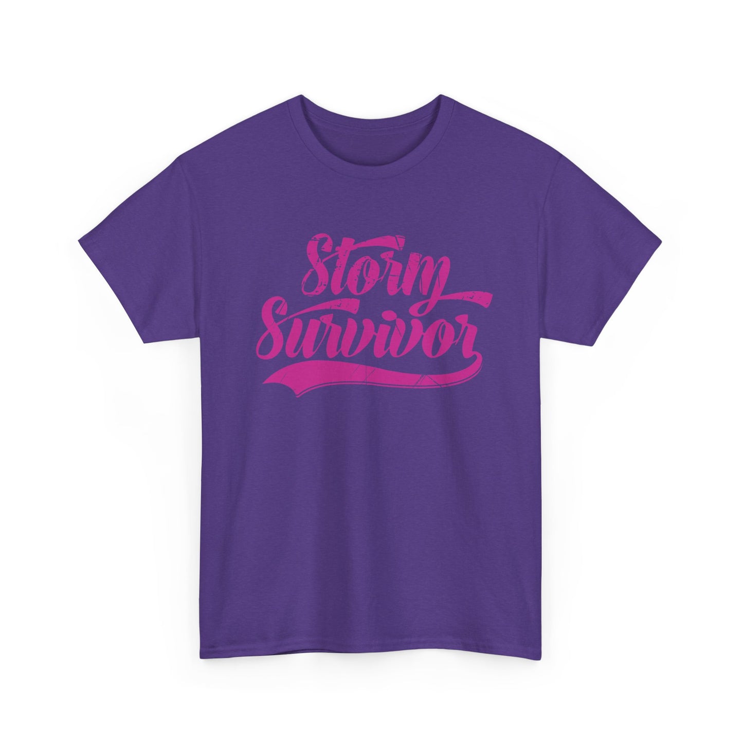 storm survivor unisex cotton tee - casual graphic shirt