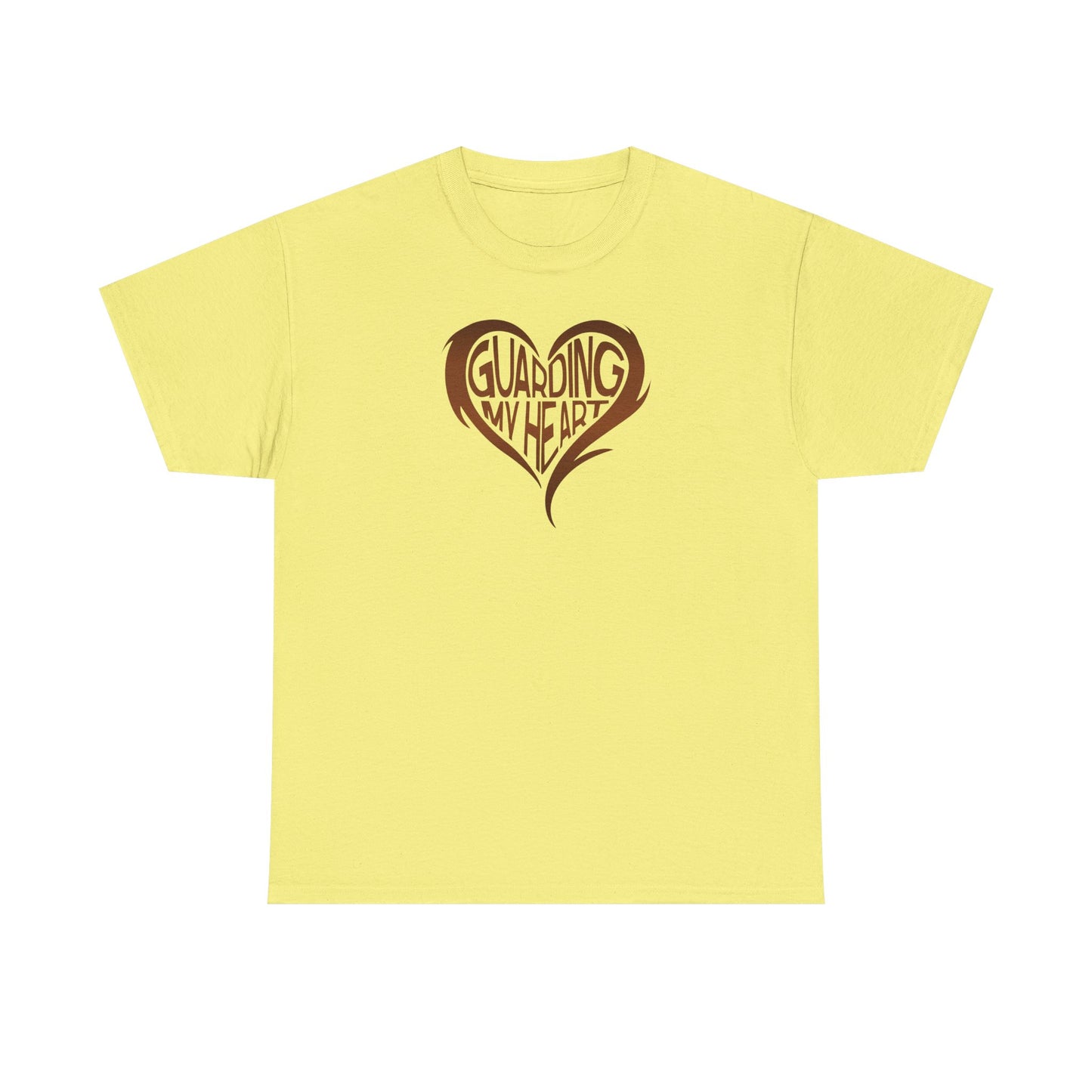 guarding my heart tee – faith-based unisex cotton t-shirt