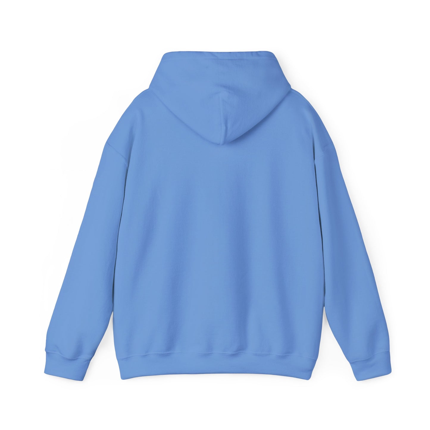 looking at the bright side blue unisex heavy blend™ hooded sweatshirt