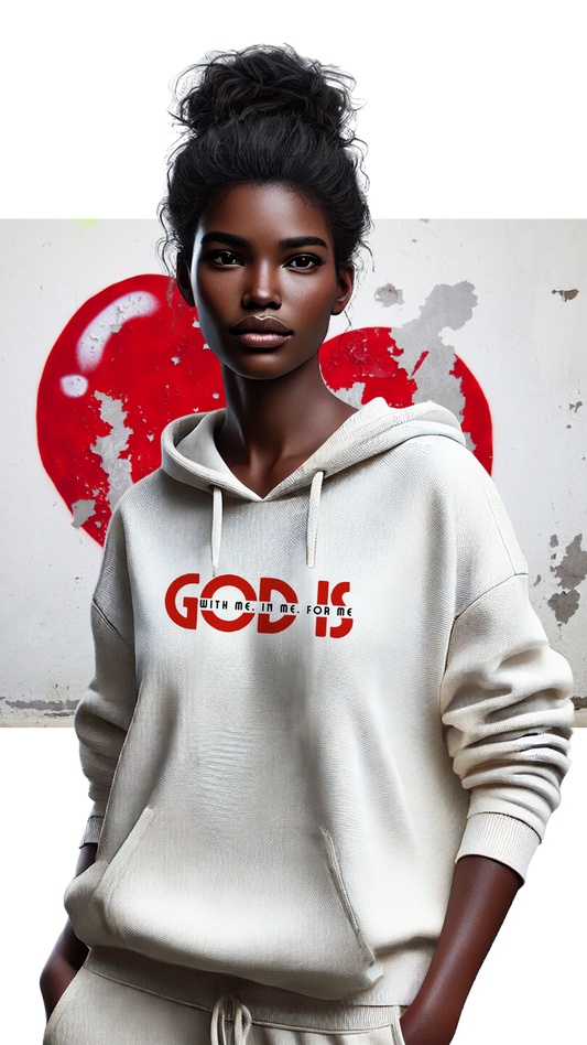 God Is With Me Unisex Heavy Blend™ Hooded Sweatshirt